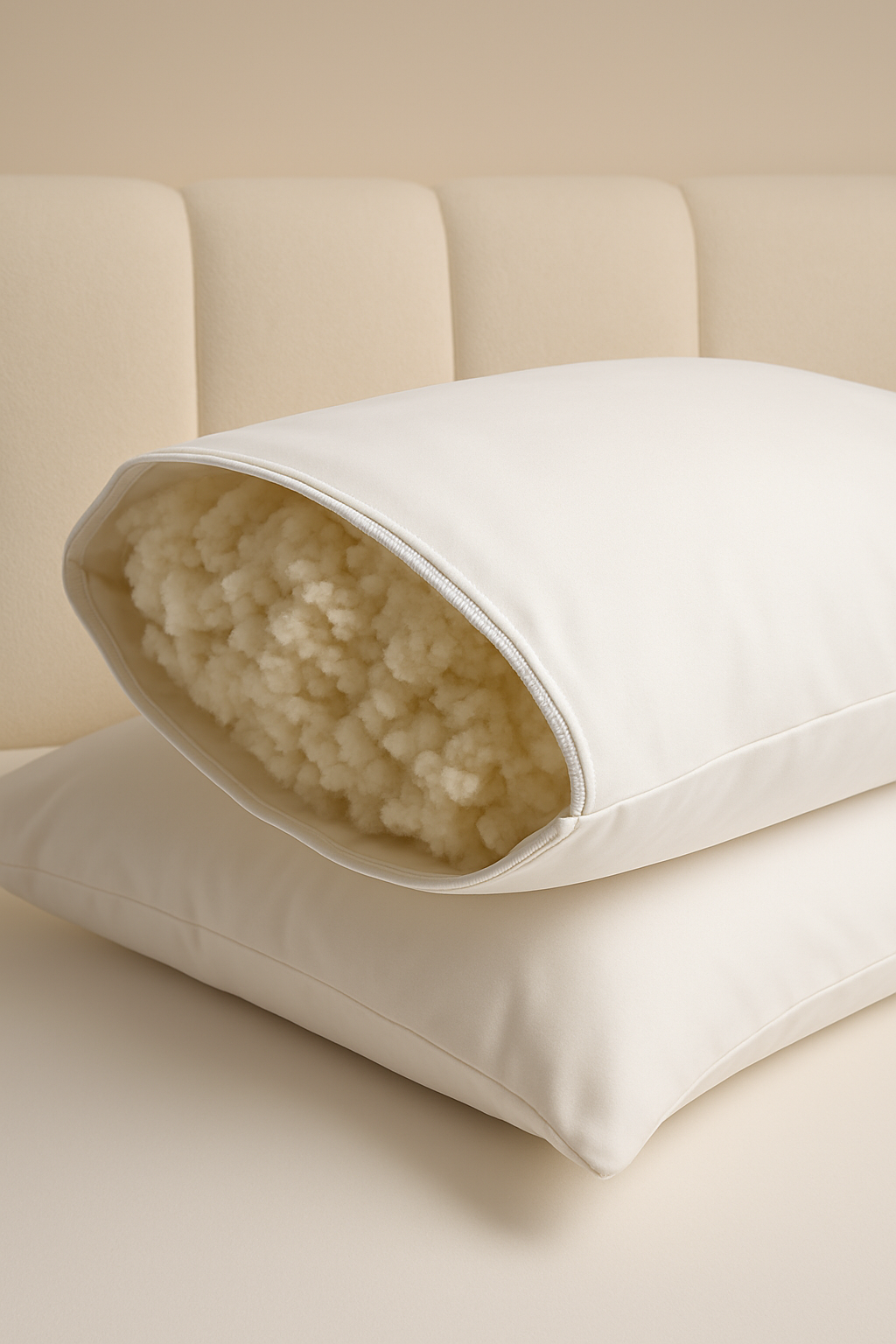 1 Kuzu Yünü Yastık 50*70