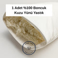 1 Kuzu Yünü Yastık 50*70