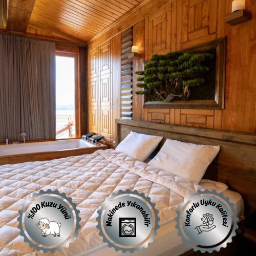 %100 Kuzu Yünü Çeyiz Seti